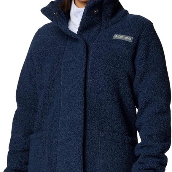 Columbia Sherpa Fleece (Teddy Bear) Coat - Picture 1 of 8
